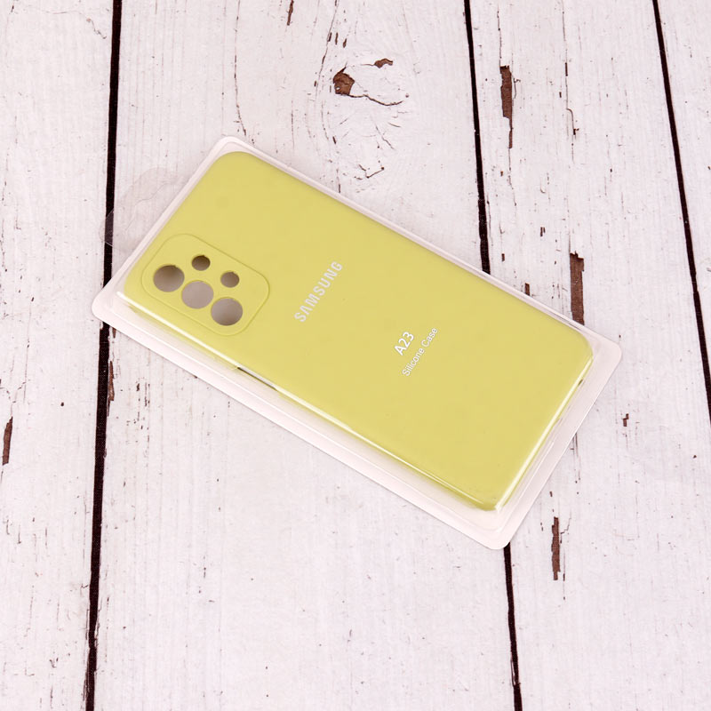 قاب سیلیکونی اصلی زیربسته سامسونگ Galaxy A23 محافظ لنزدار