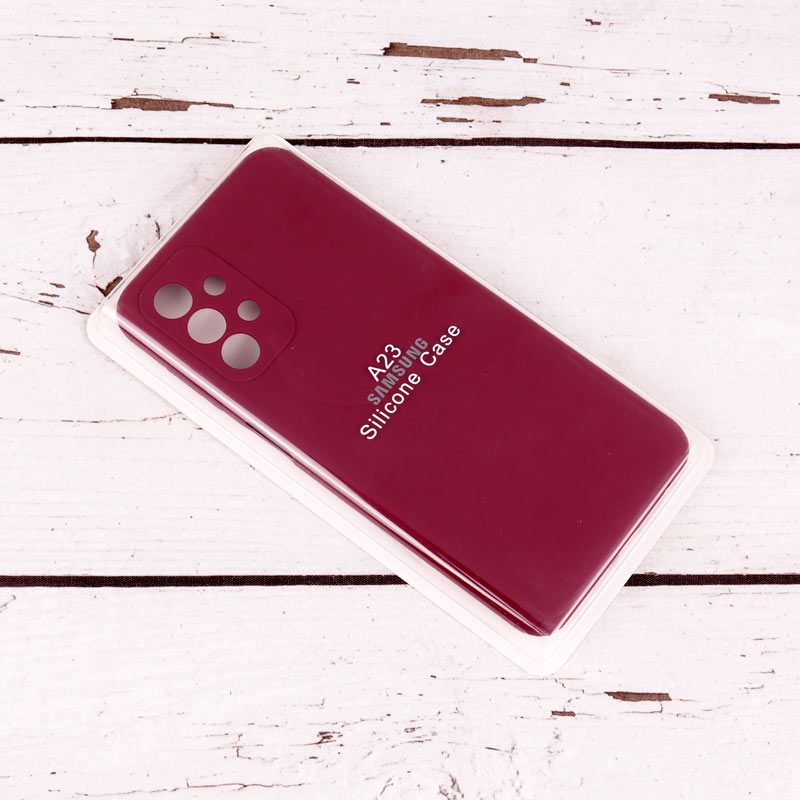 قاب سیلیکونی اصلی زیربسته سامسونگ Galaxy A23 محافظ لنزدار