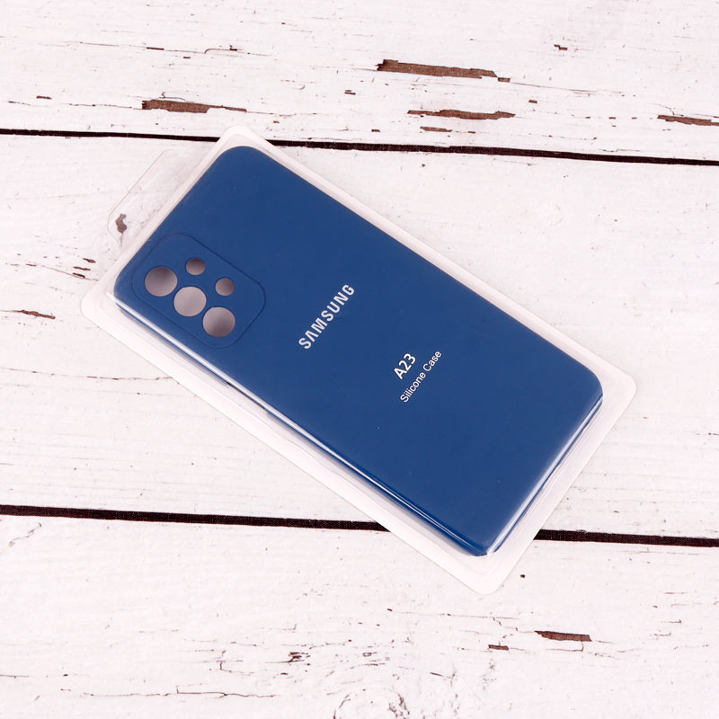 قاب سیلیکونی اصلی زیربسته سامسونگ Galaxy A23 محافظ لنزدار