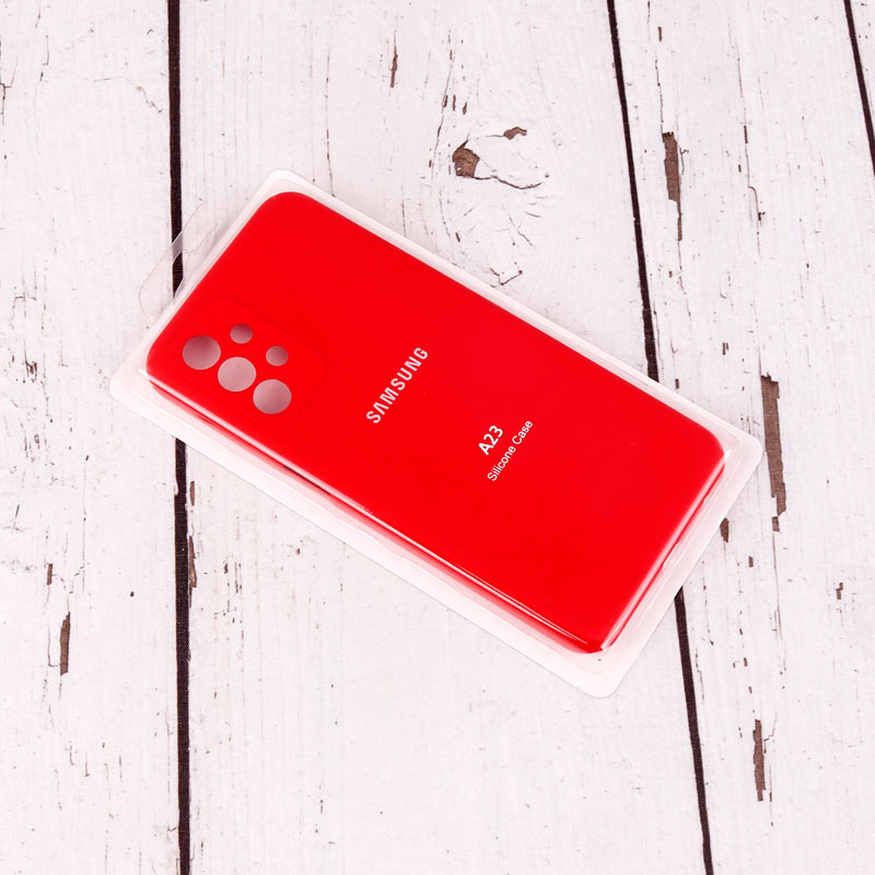 قاب سیلیکونی اصلی زیربسته سامسونگ Galaxy A23 محافظ لنزدار