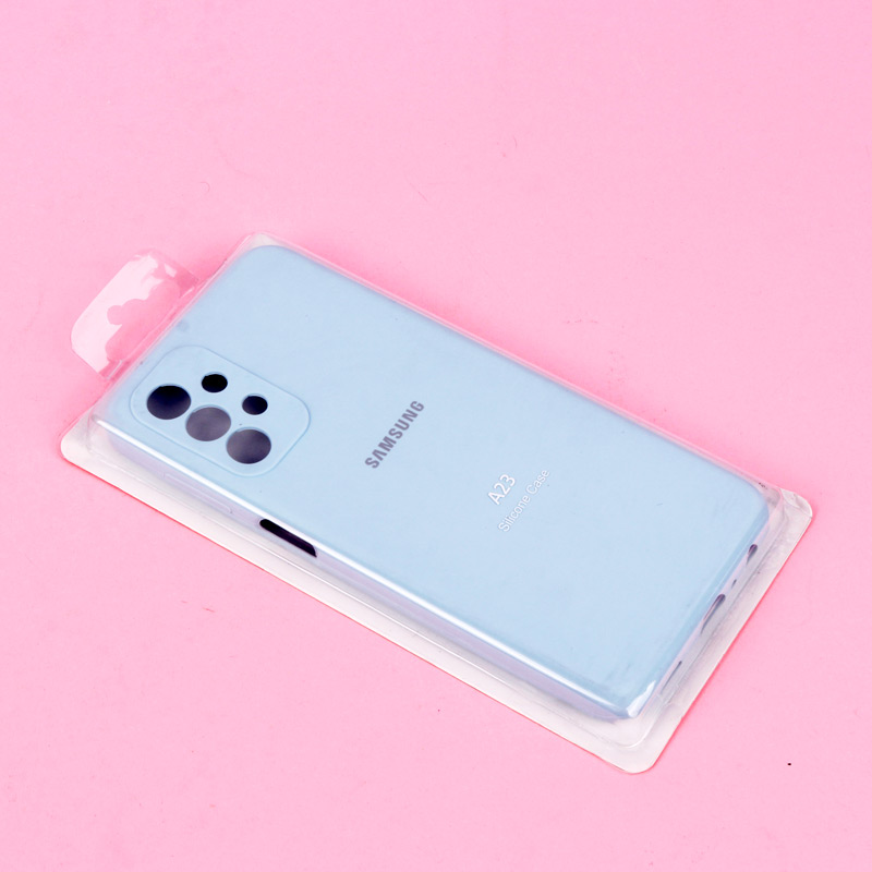 قاب سیلیکونی اصلی زیربسته سامسونگ Galaxy A23 محافظ لنزدار