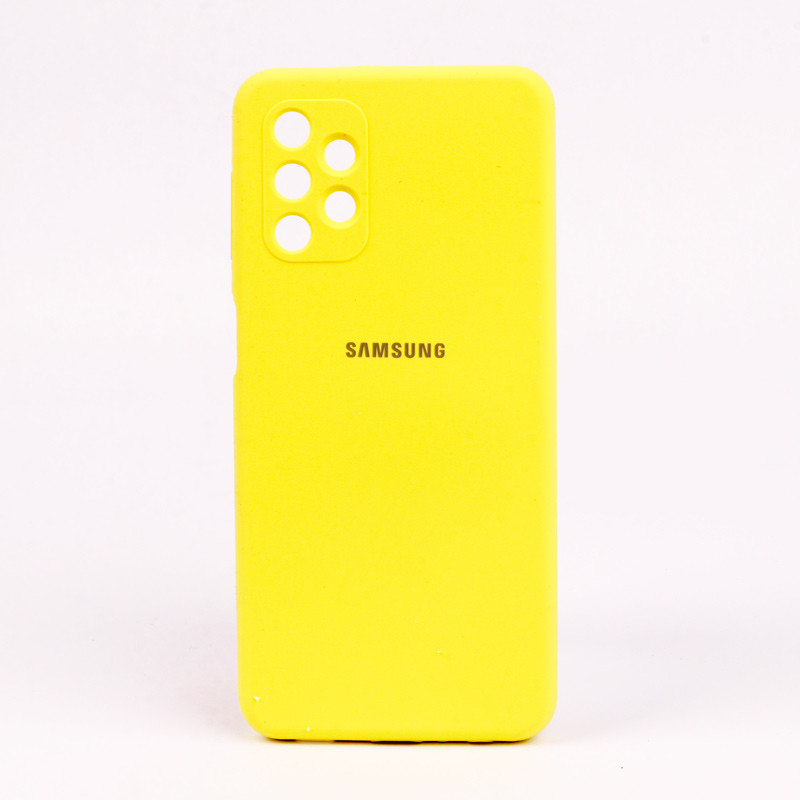 قاب سیلیکونی اصلی زیربسته سامسونگ Galaxy A32 5G محافظ لنزدار
