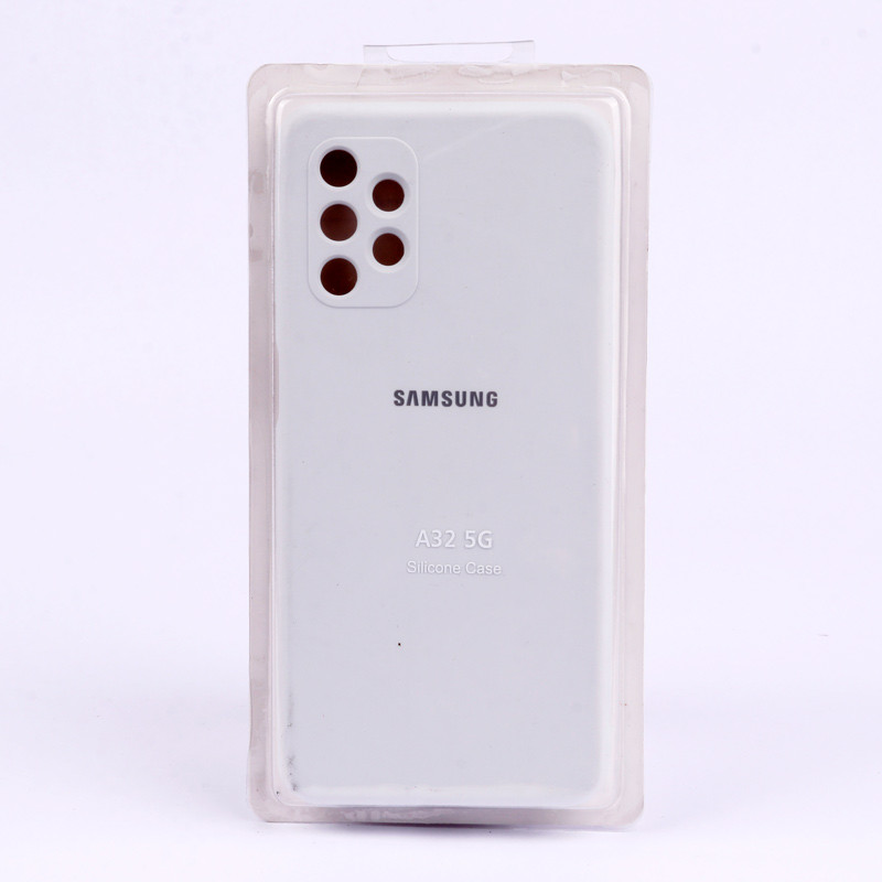 قاب سیلیکونی اصلی زیربسته سامسونگ Galaxy A32 5G محافظ لنزدار