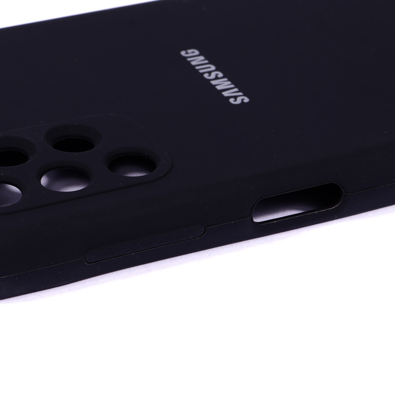 قاب سیلیکونی اصلی زیربسته سامسونگ Galaxy A32 5G محافظ لنزدار