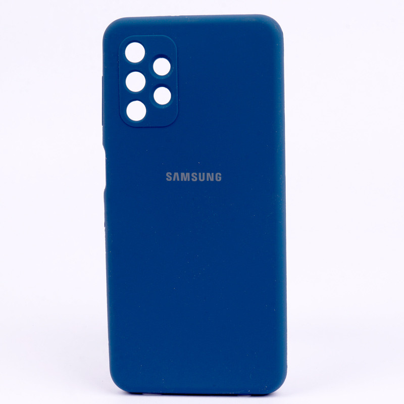 قاب سیلیکونی اصلی زیربسته سامسونگ Galaxy A32 5G محافظ لنزدار