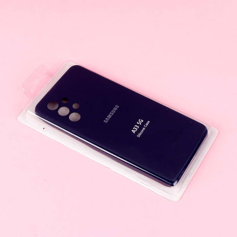 قاب سیلیکونی اصلی زیربسته سامسونگ Galaxy A33 5G محافظ لنزدار