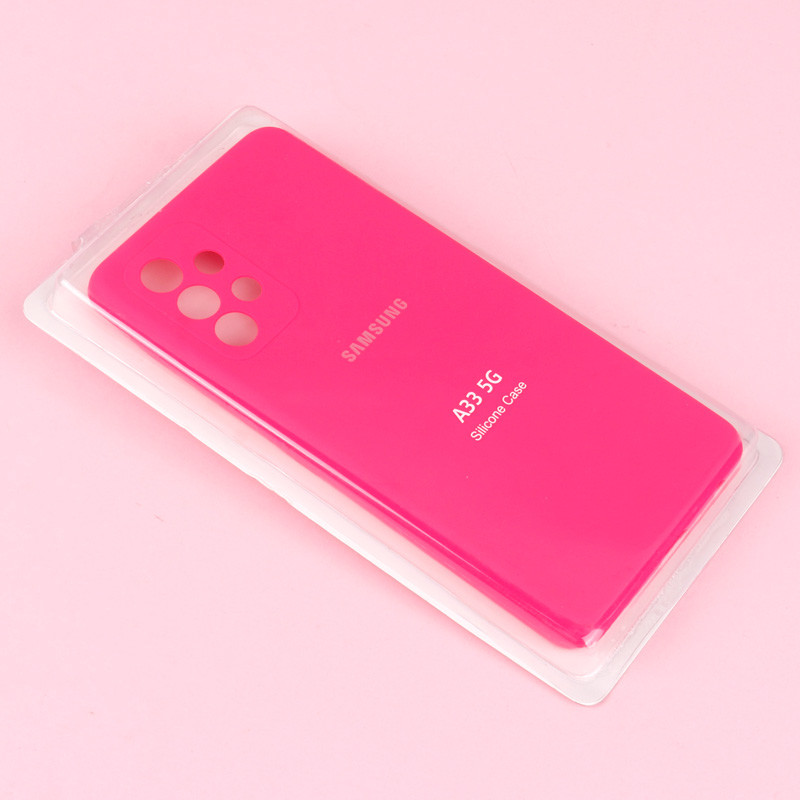 قاب سیلیکونی اصلی زیربسته سامسونگ Galaxy A33 5G محافظ لنزدار