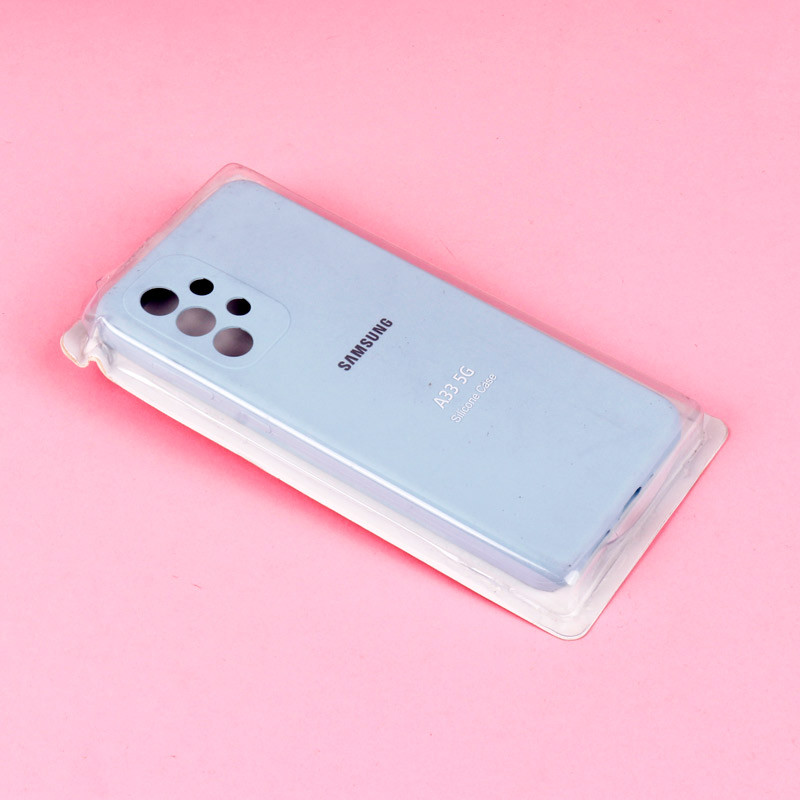 قاب سیلیکونی اصلی زیربسته سامسونگ Galaxy A33 5G محافظ لنزدار