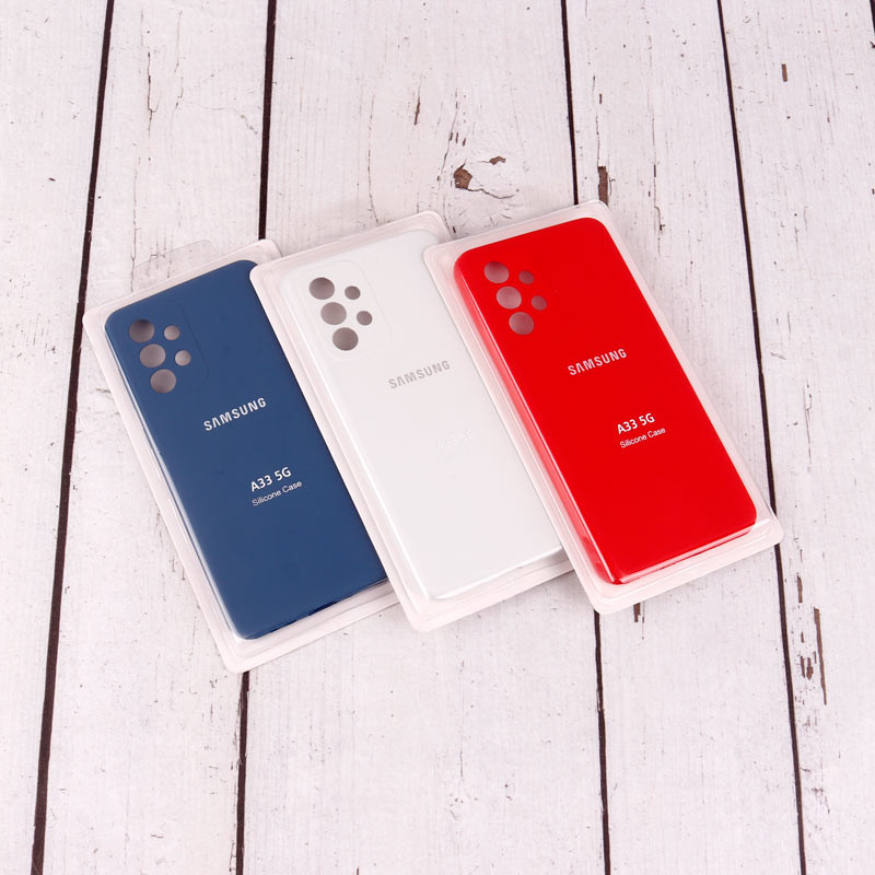 قاب سیلیکونی اصلی زیربسته سامسونگ Galaxy A33 5G محافظ لنزدار