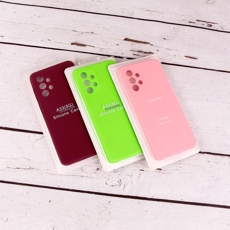 قاب سیلیکونی اصلی زیربسته سامسونگ Galaxy A33 5G محافظ لنزدار