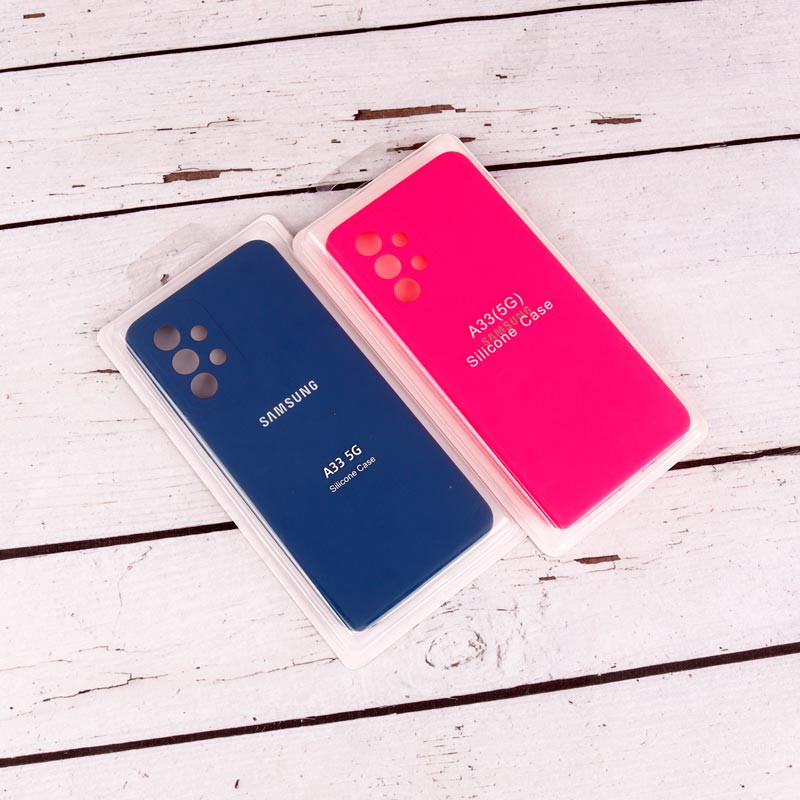 قاب سیلیکونی اصلی زیربسته سامسونگ Galaxy A33 5G محافظ لنزدار