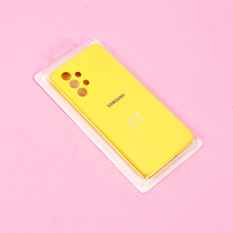 قاب سیلیکونی اصلی زیربسته سامسونگ Galaxy A33 5G محافظ لنزدار