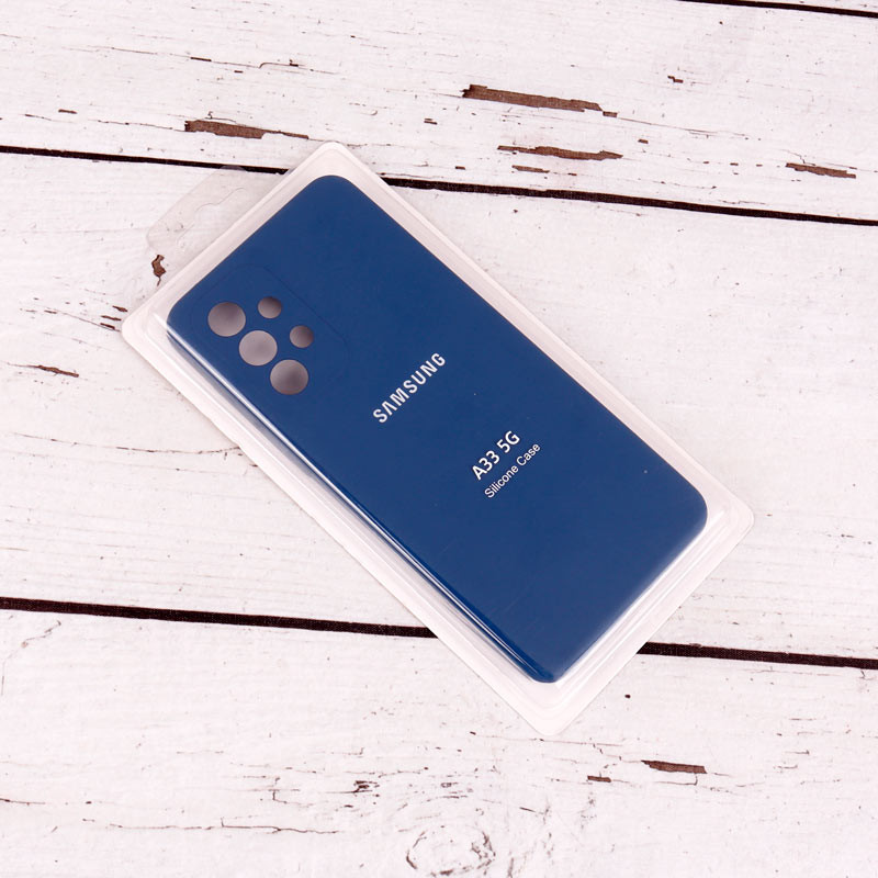 قاب سیلیکونی اصلی زیربسته سامسونگ Galaxy A33 5G محافظ لنزدار