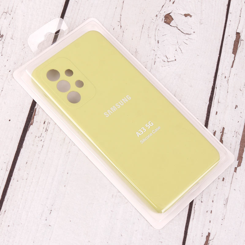 قاب سیلیکونی اصلی زیربسته سامسونگ Galaxy A33 5G محافظ لنزدار