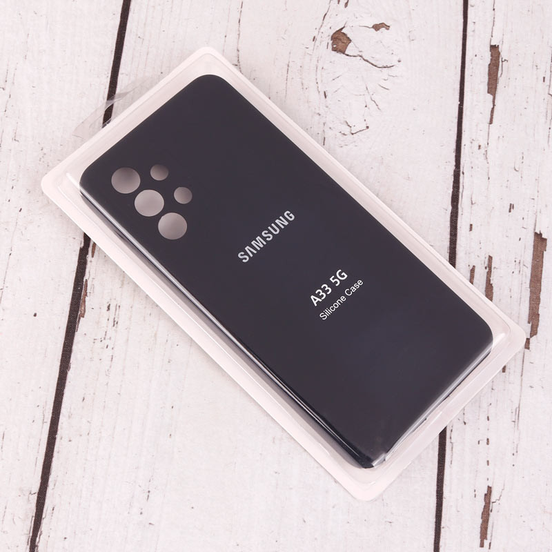 قاب سیلیکونی اصلی زیربسته سامسونگ Galaxy A33 5G محافظ لنزدار