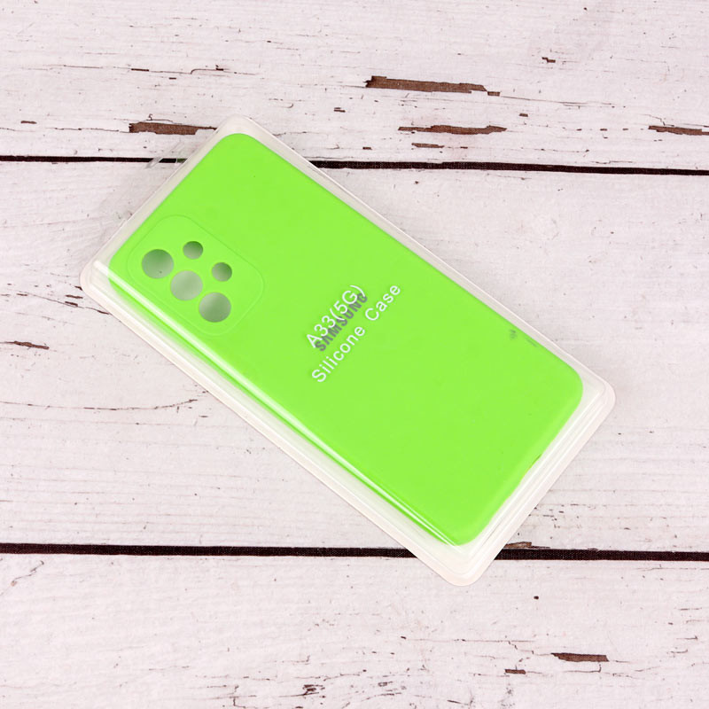 قاب سیلیکونی اصلی زیربسته سامسونگ Galaxy A33 5G محافظ لنزدار
