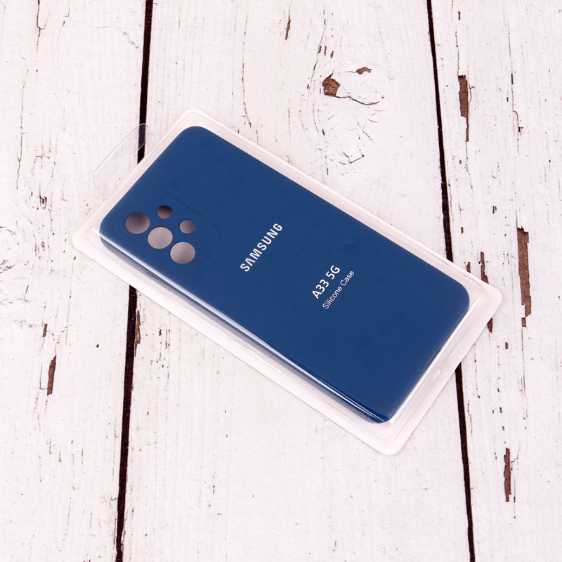 قاب سیلیکونی اصلی زیربسته سامسونگ Galaxy A33 5G محافظ لنزدار