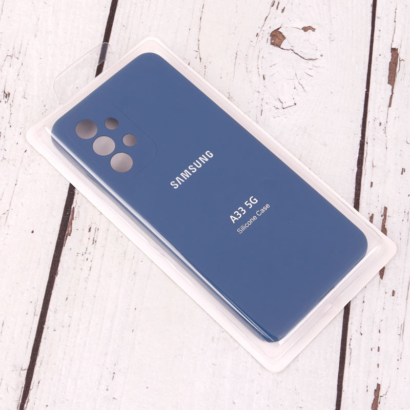 قاب سیلیکونی اصلی زیربسته سامسونگ Galaxy A33 5G محافظ لنزدار