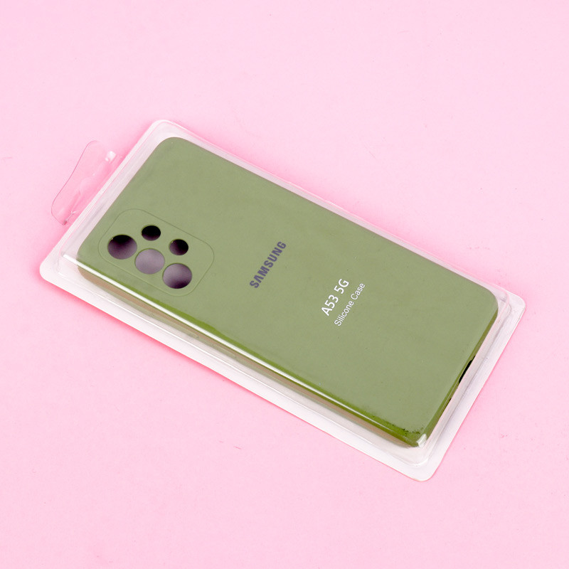 قاب سیلیکونی اصلی زیربسته سامسونگ Galaxy A53 5G محافظ لنزدار