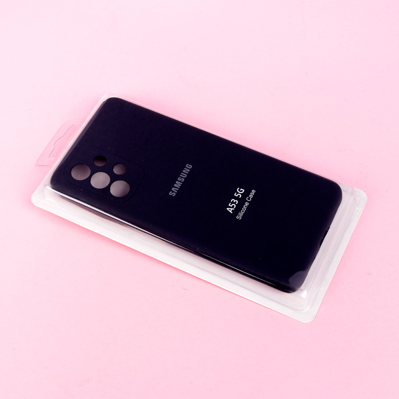 قاب سیلیکونی اصلی زیربسته سامسونگ Galaxy A53 5G محافظ لنزدار