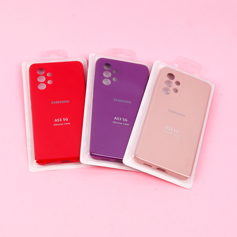 قاب سیلیکونی اصلی زیربسته سامسونگ Galaxy A53 5G محافظ لنزدار