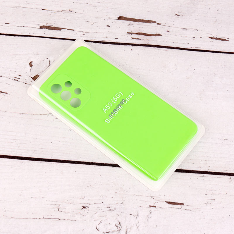 قاب سیلیکونی اصلی زیربسته سامسونگ Galaxy A53 5G محافظ لنزدار