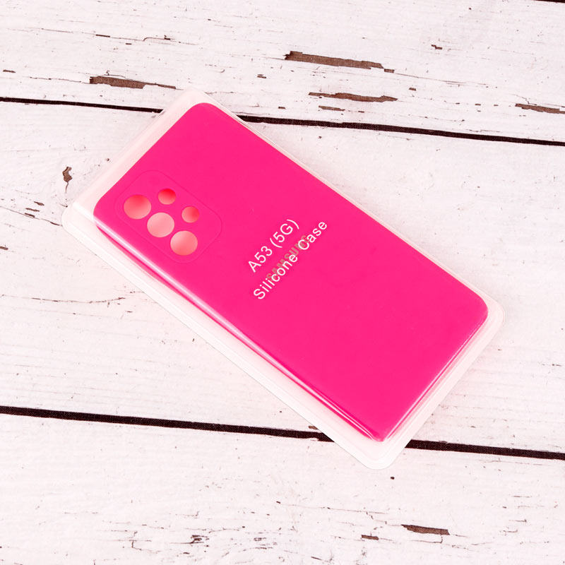 قاب سیلیکونی اصلی زیربسته سامسونگ Galaxy A53 5G محافظ لنزدار