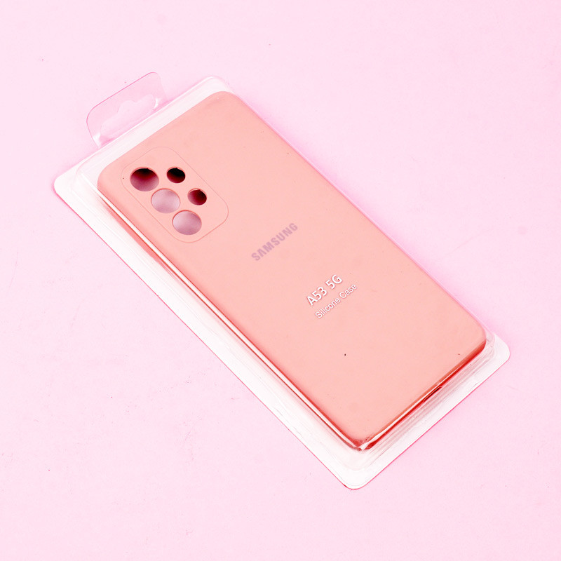 قاب سیلیکونی اصلی زیربسته سامسونگ Galaxy A53 5G محافظ لنزدار