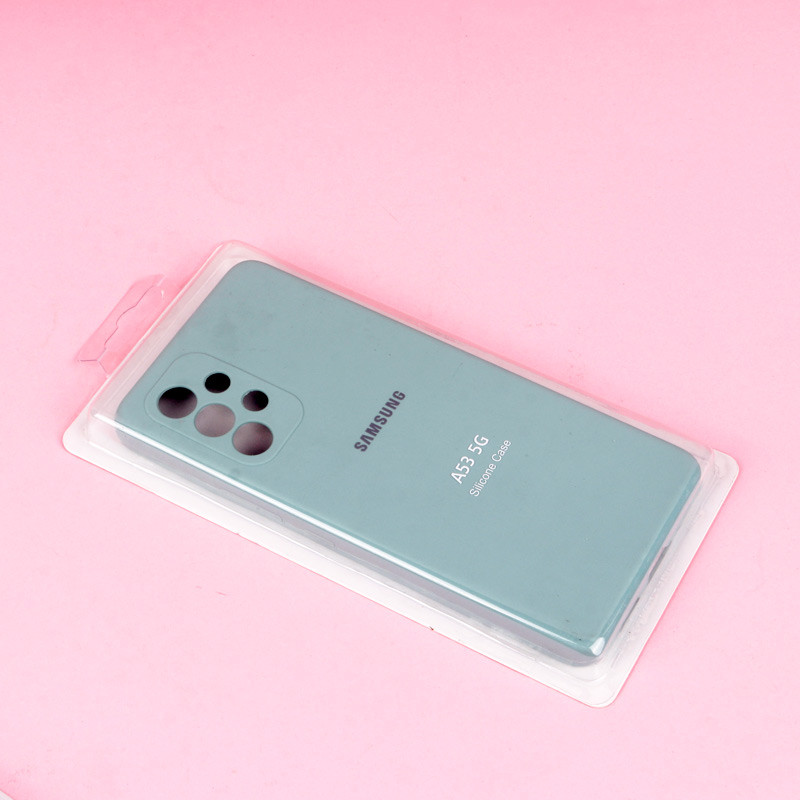 قاب سیلیکونی اصلی زیربسته سامسونگ Galaxy A53 5G محافظ لنزدار