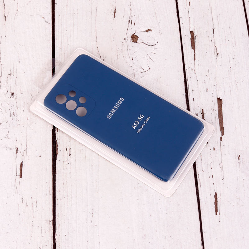 قاب سیلیکونی اصلی زیربسته سامسونگ Galaxy A53 5G محافظ لنزدار