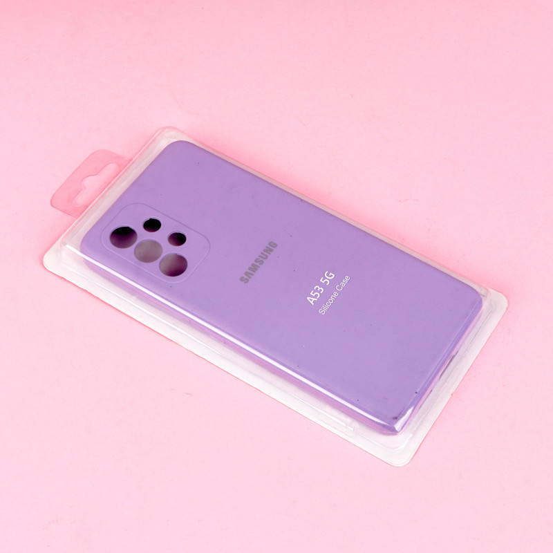 قاب سیلیکونی اصلی زیربسته سامسونگ Galaxy A53 5G محافظ لنزدار