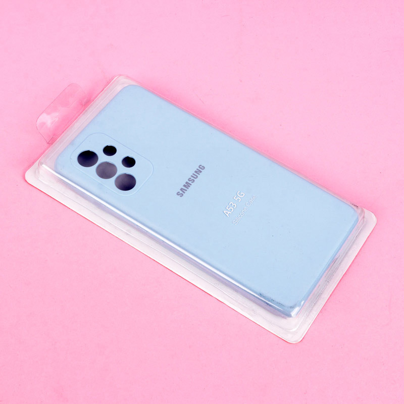 قاب سیلیکونی اصلی زیربسته سامسونگ Galaxy A53 5G محافظ لنزدار
