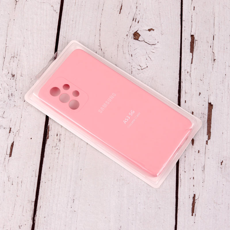 قاب سیلیکونی اصلی زیربسته سامسونگ Galaxy A53 5G محافظ لنزدار