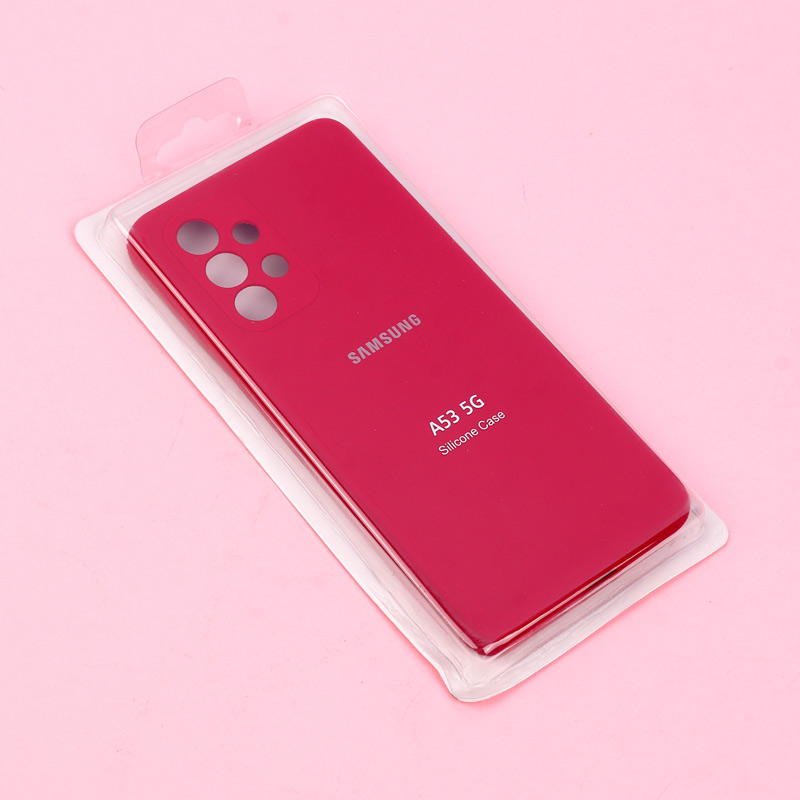 قاب سیلیکونی اصلی زیربسته سامسونگ Galaxy A53 5G محافظ لنزدار