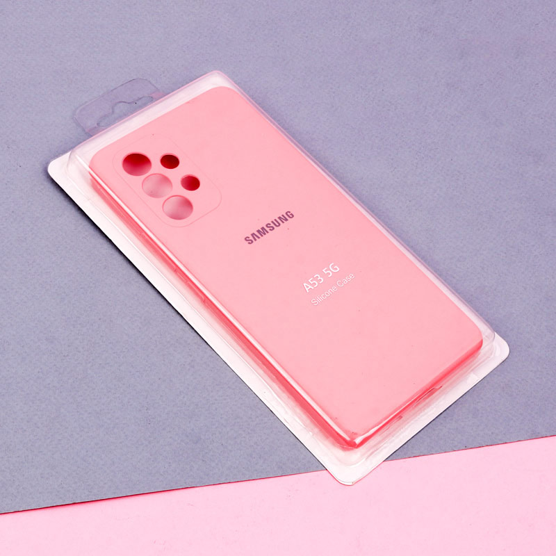 قاب سیلیکونی اصلی زیربسته سامسونگ Galaxy A53 5G محافظ لنزدار