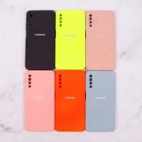 قاب سیلیکونی Highcopy محافظ لنزدار Samsung Galaxy A7 2018