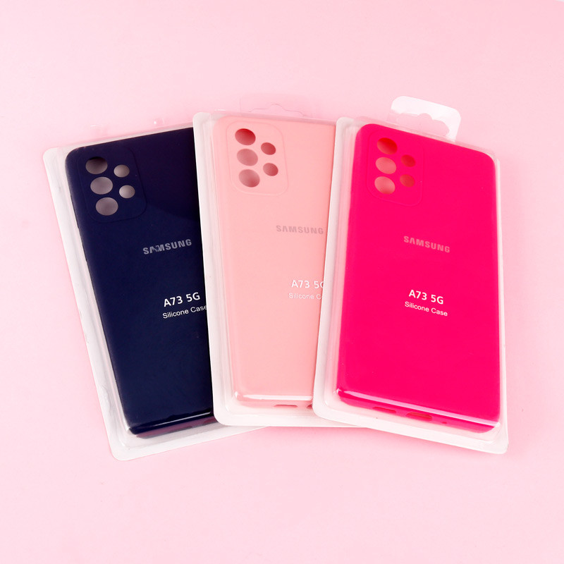 قاب سیلیکونی اصلی زیربسته سامسونگ Galaxy A73 محافظ لنزدار