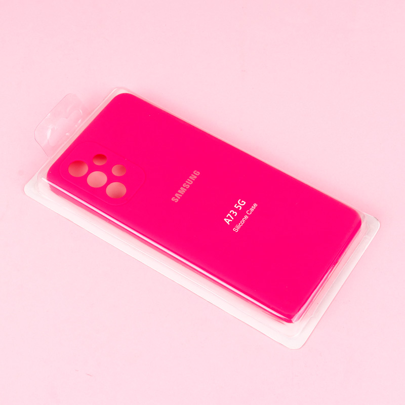 قاب سیلیکونی اصلی زیربسته سامسونگ Galaxy A73 محافظ لنزدار