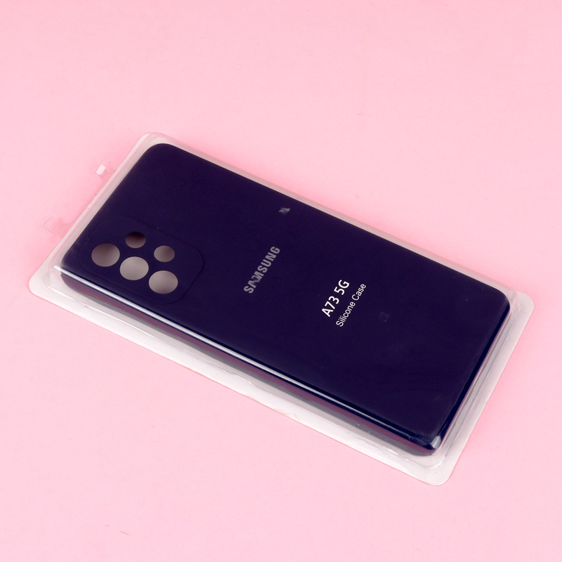 قاب سیلیکونی اصلی زیربسته سامسونگ Galaxy A73 محافظ لنزدار