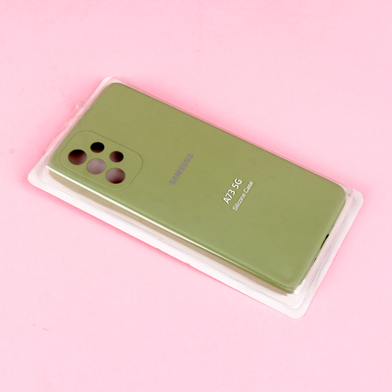 قاب سیلیکونی اصلی زیربسته سامسونگ Galaxy A73 محافظ لنزدار