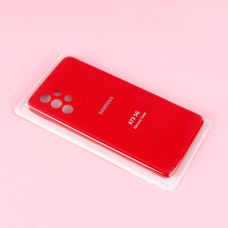 قاب سیلیکونی اصلی زیربسته سامسونگ Galaxy A73 محافظ لنزدار