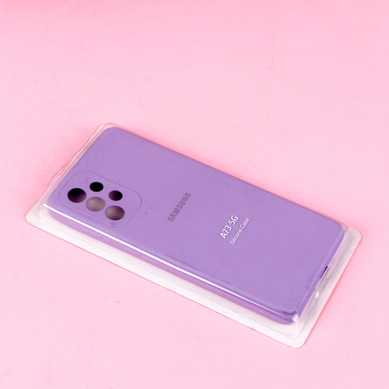 قاب سیلیکونی اصلی زیربسته سامسونگ Galaxy A73 محافظ لنزدار