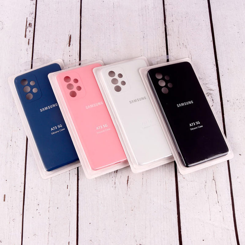 قاب سیلیکونی اصلی زیربسته سامسونگ Galaxy A73 محافظ لنزدار