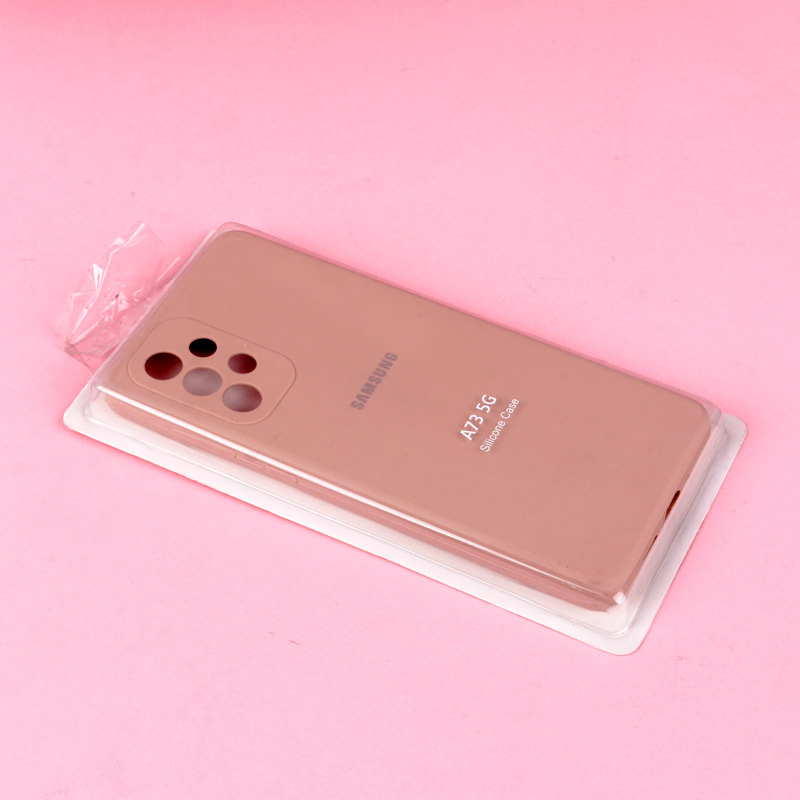 قاب سیلیکونی اصلی زیربسته سامسونگ Galaxy A73 محافظ لنزدار