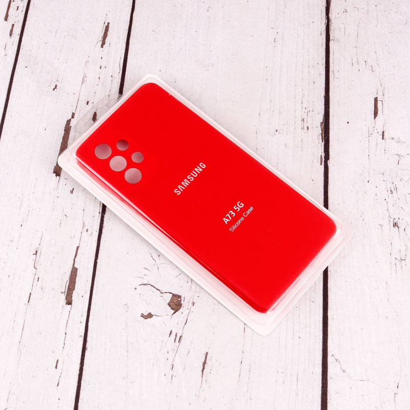 قاب سیلیکونی اصلی زیربسته سامسونگ Galaxy A73 محافظ لنزدار