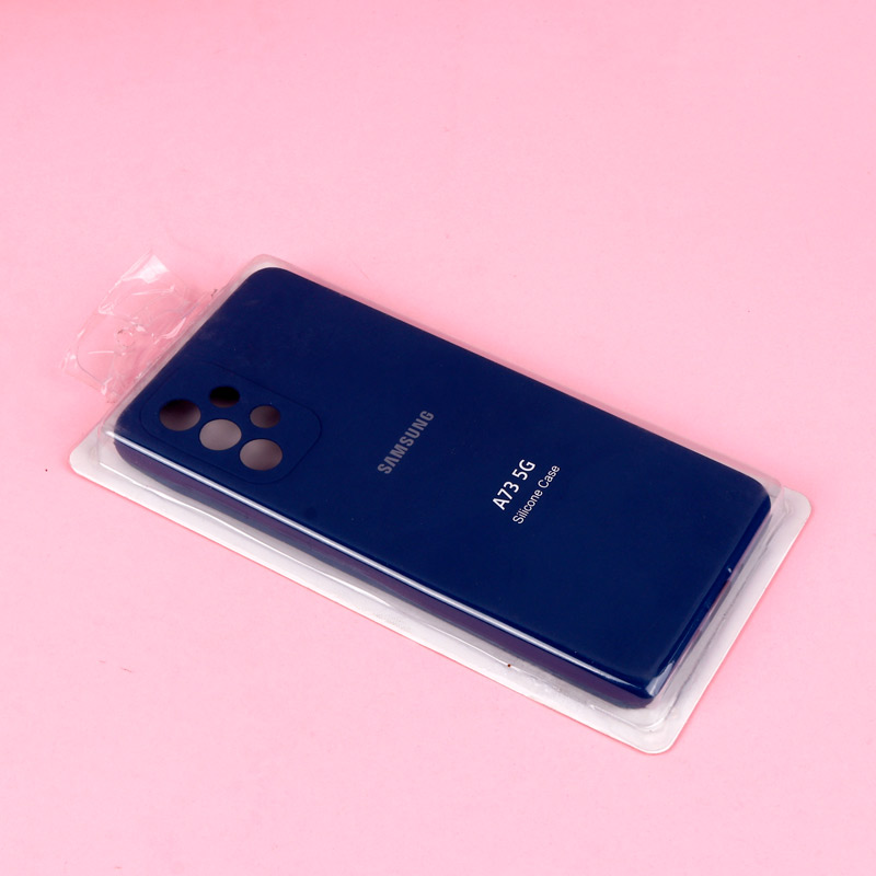قاب سیلیکونی اصلی زیربسته سامسونگ Galaxy A73 محافظ لنزدار