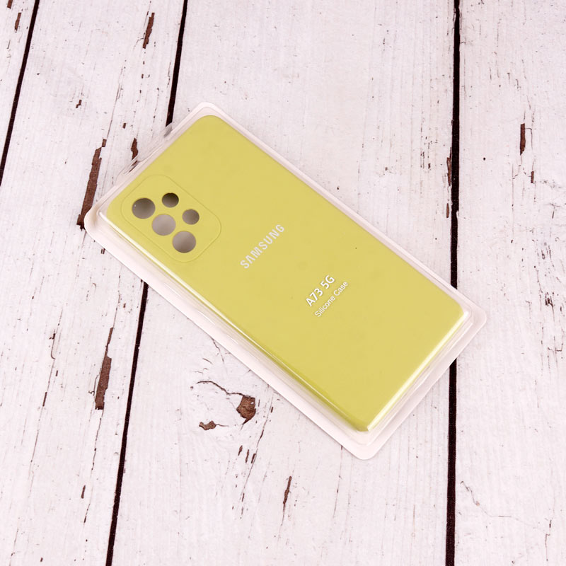 قاب سیلیکونی اصلی زیربسته سامسونگ Galaxy A73 محافظ لنزدار