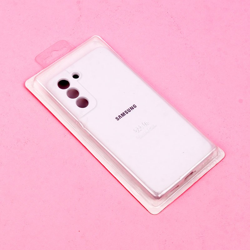 قاب سیلیکونی اصلی زیربسته سامسونگ Galaxy S21 FE 5G محافظ لنزدار