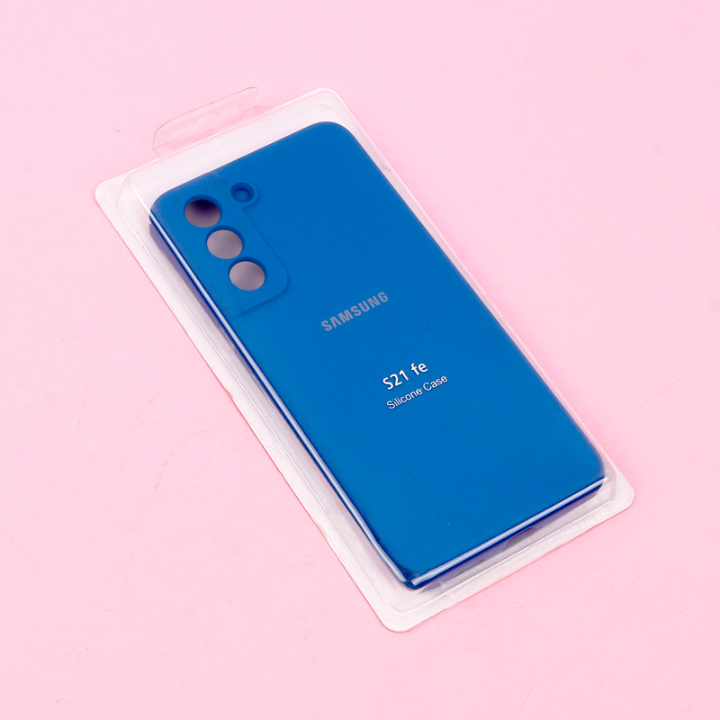 قاب سیلیکونی اصلی زیربسته سامسونگ Galaxy S21 FE 5G محافظ لنزدار