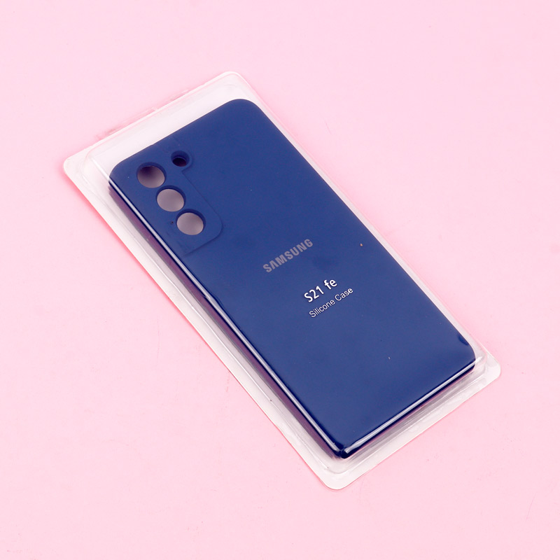 قاب سیلیکونی اصلی زیربسته سامسونگ Galaxy S21 FE 5G محافظ لنزدار